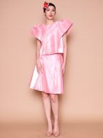 COCW-0125PNK (GATHER SHOULDER BLOUSE) - Image 3