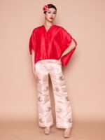 COCW-0119 (LOOSE-CUT HOLE SLEEVE BLOUSE) - Image 3